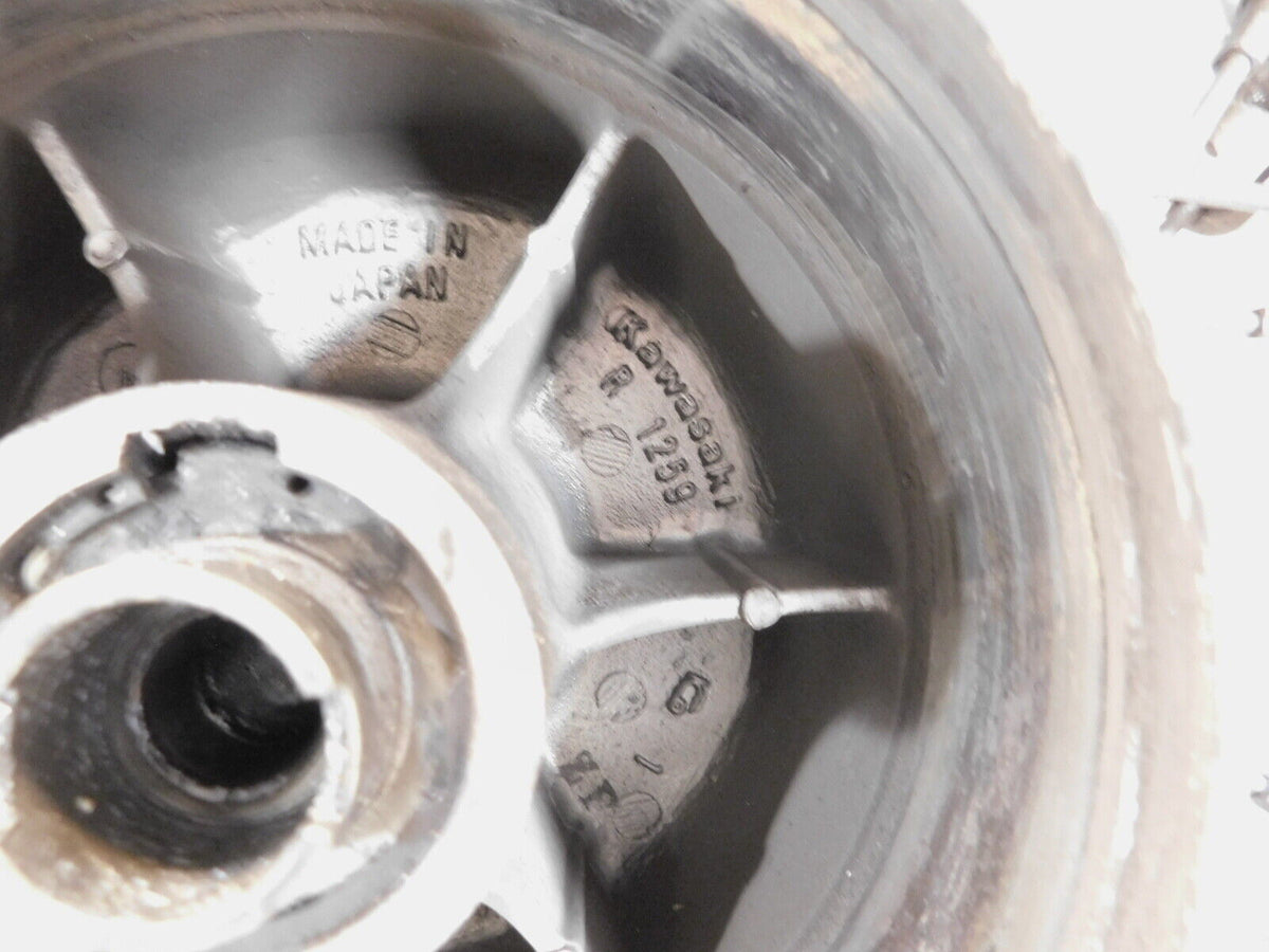 Kawasaki Vulcan 800 1500 Classic Fi Drifter Rear Spoked Wheel Rim & Tire -Bent