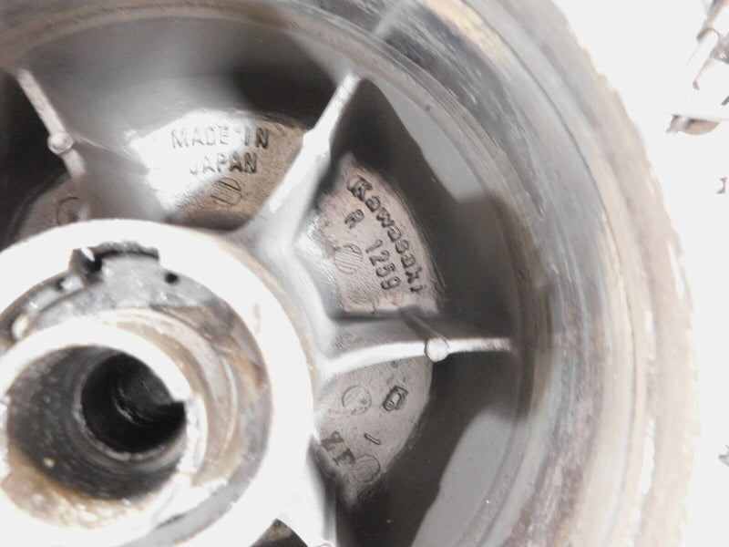 Kawasaki Vulcan 800 1500 Classic Fi Drifter Rear Spoked Wheel Rim & Tire -Bent