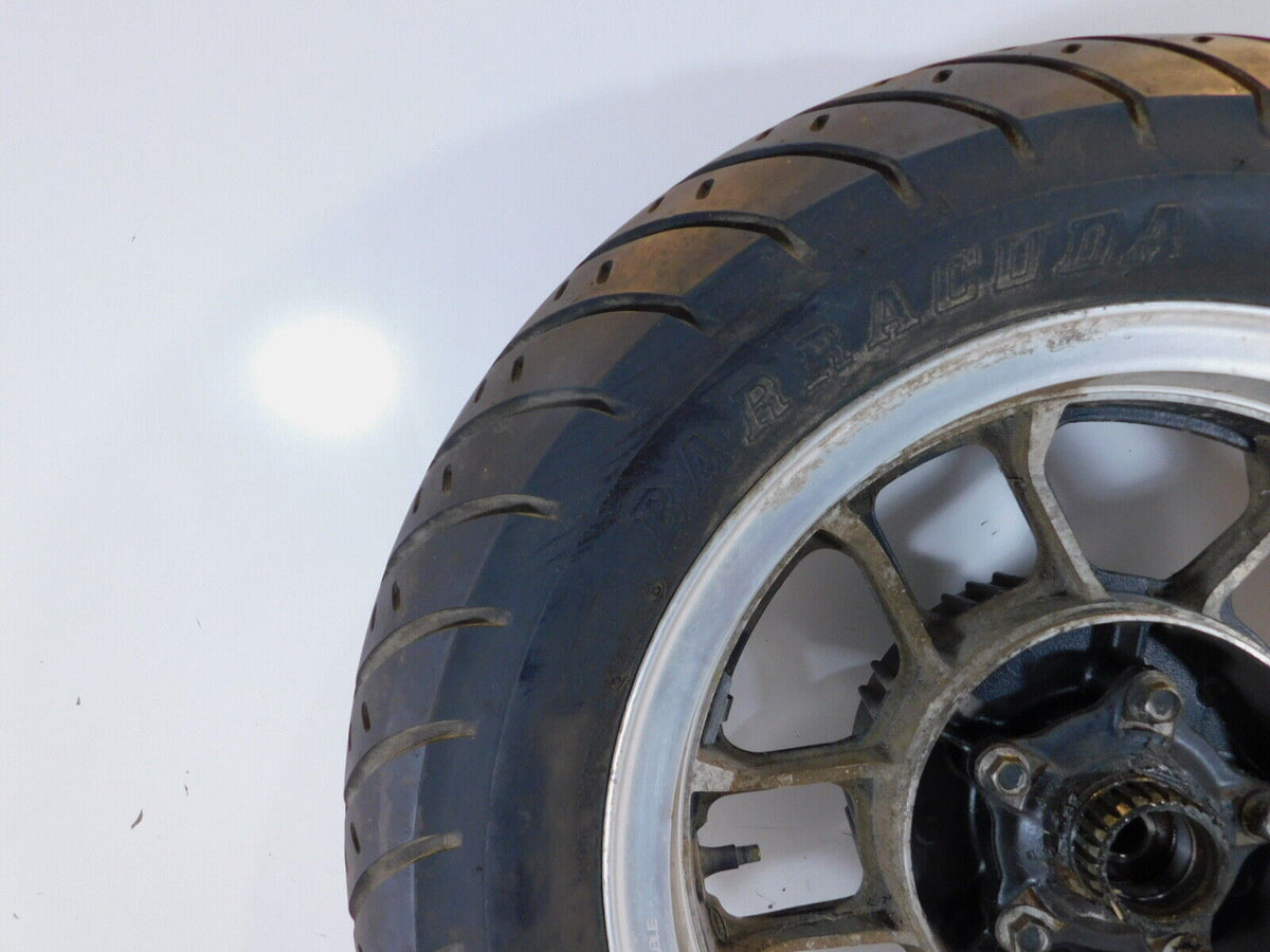 1983 Honda Shadow 750 VT750 Black Cast Rear Wheel Rim & Tire 3.50 x 15