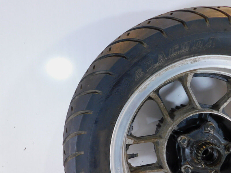 1983 Honda Shadow 750 VT750 Black Cast Rear Wheel Rim & Tire 3.50 x 15