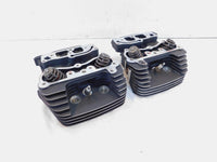 2010-2016 Harley Davidson Road King Street & Electra Glide Black Cylinder Heads - C3 Cycle