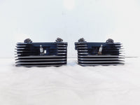 2010-2016 Harley Davidson Road King Street & Electra Glide Black Cylinder Heads - C3 Cycle