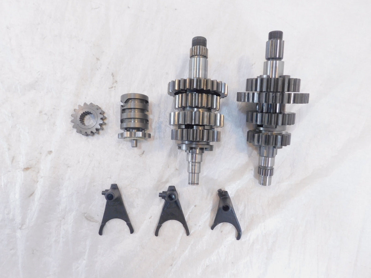 2001-2005 BMW F650CS F650 CS Transmission Gears Shifter Drum & Forks 23007681900 - C3 Cycle