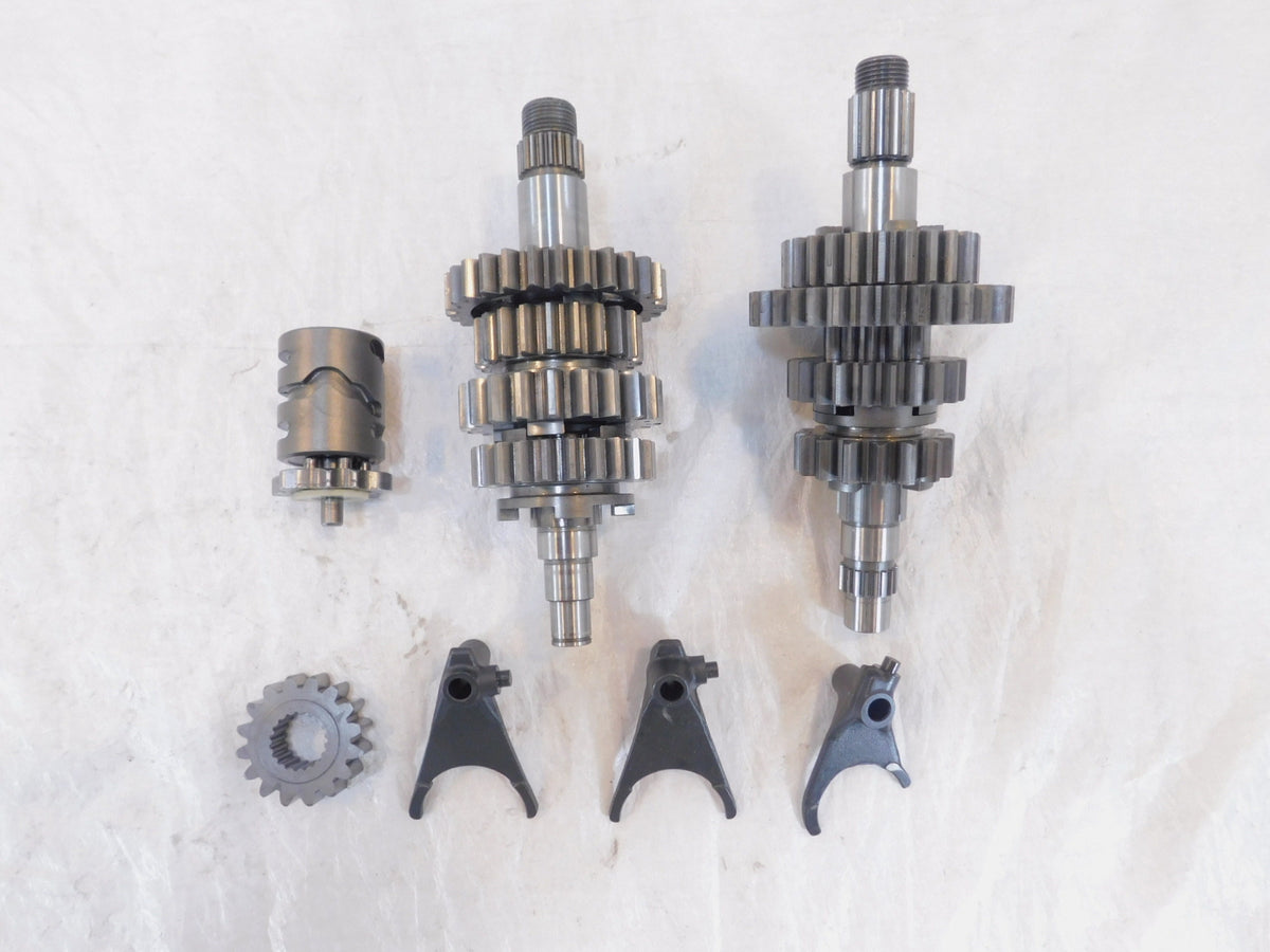 2001-2005 BMW F650CS F650 CS Transmission Gears Shifter Drum & Forks 23007681900 - C3 Cycle