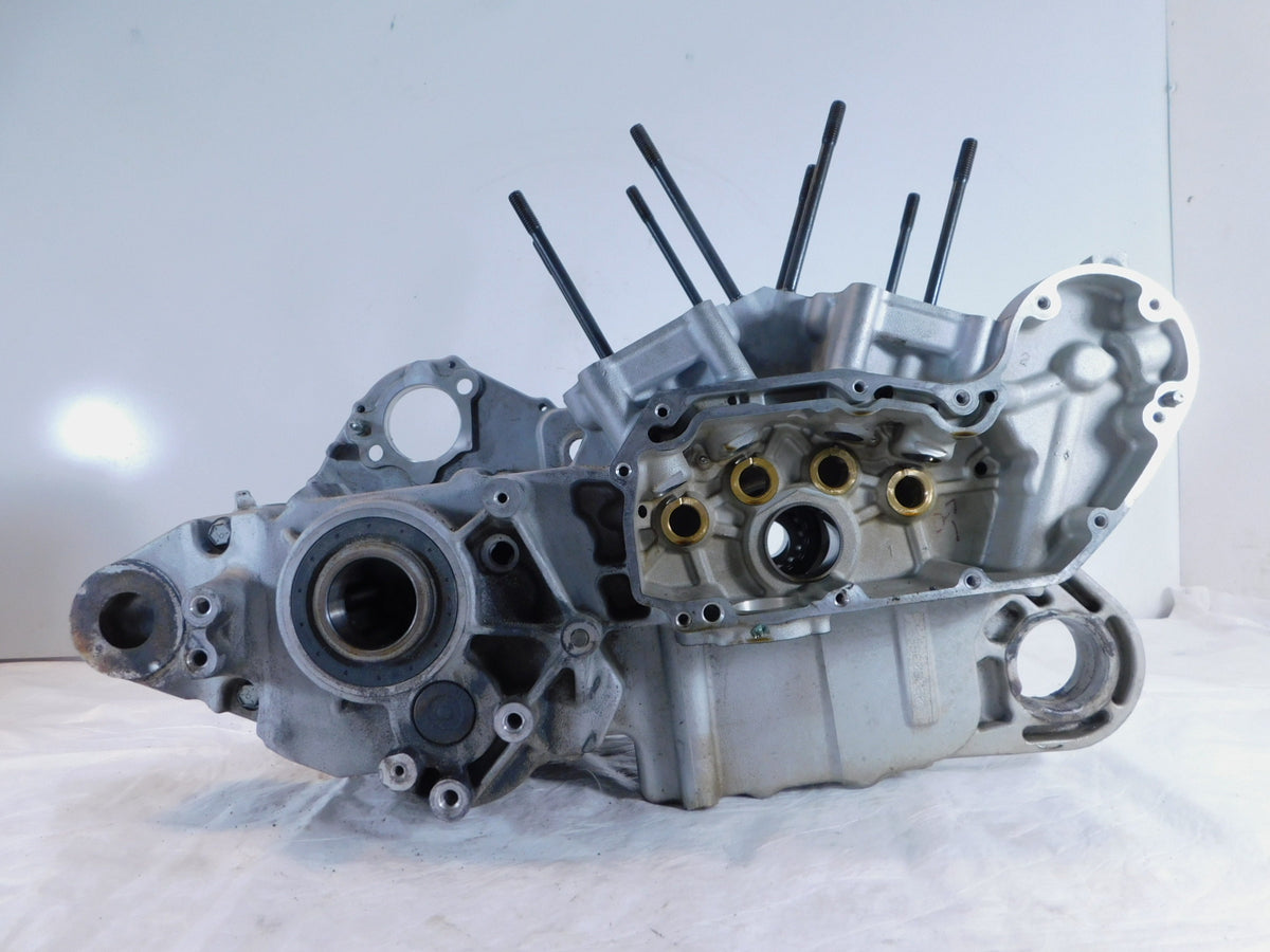 Harley Davidson Sportster 883 & 1200 Silver Engine Motor Crank Cases Crankcase - C3 Cycle
