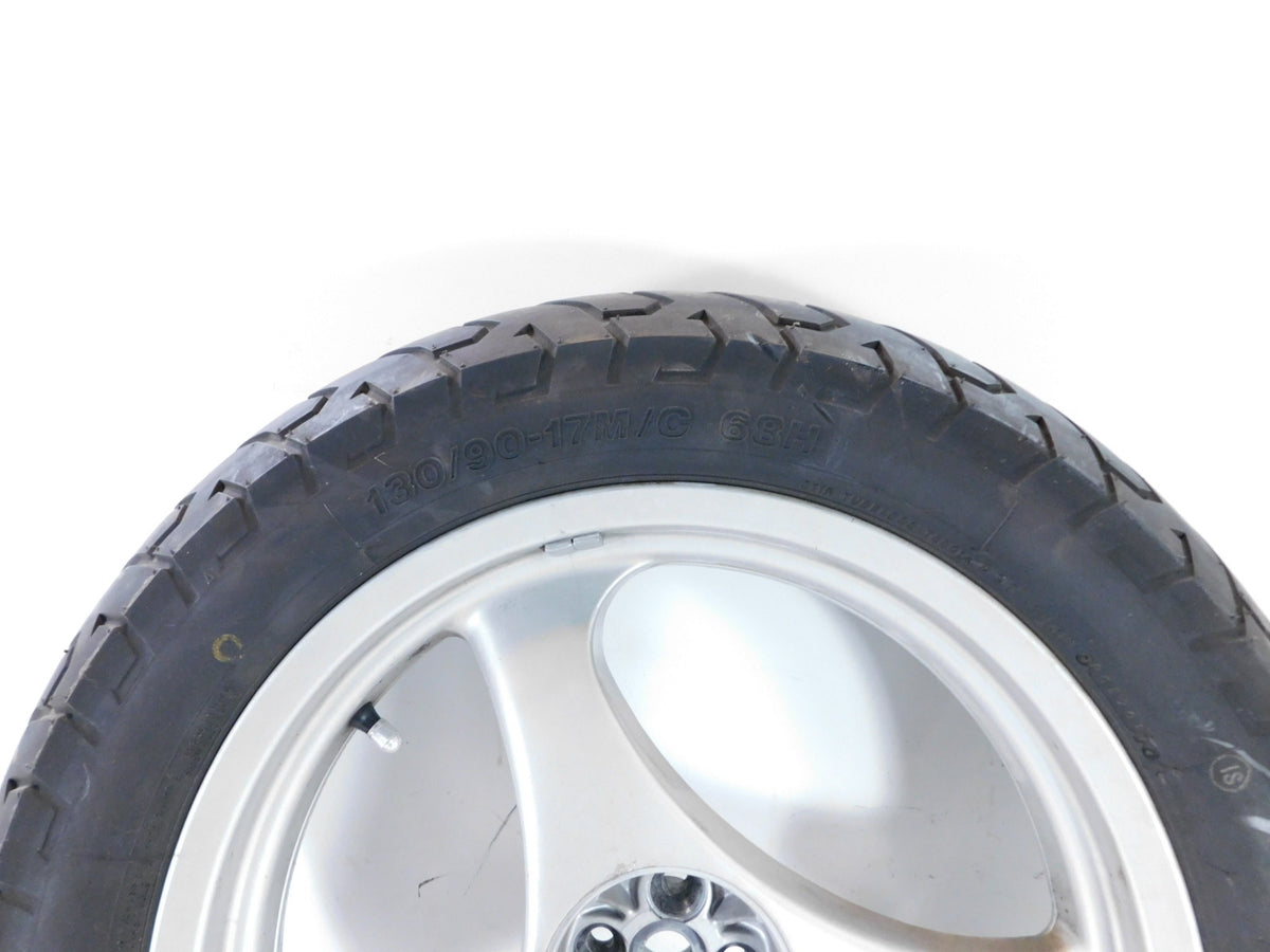 BMW K100LT K100RS K100RT K1100LT Silver Rear Wheel Rim & Tire - 3.0x17" - C3 Cycle