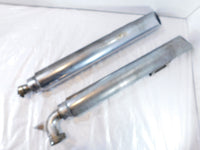 Triumph Rocket III 3 Touring Black Rear Left/Right Exhaust System Muffler Pipes - C3 Cycle