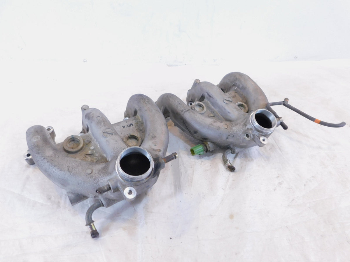 1992-2000 Honda GL1500 Goldwing Left Right Carb Carburetor Air Intake Manifolds - C3 Cycle