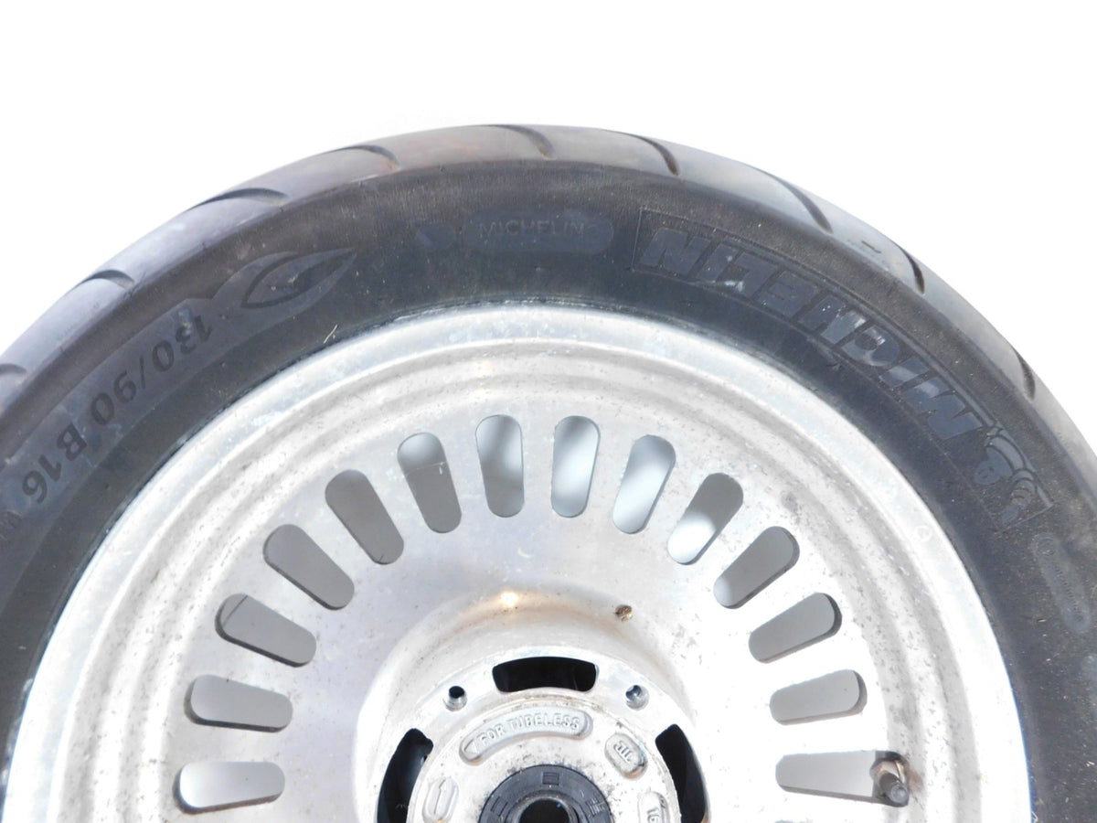 Triumph Rocket III 3 Touring Silver Front Wheel Rim & Tire 16" x 3.50" - C3 Cycle