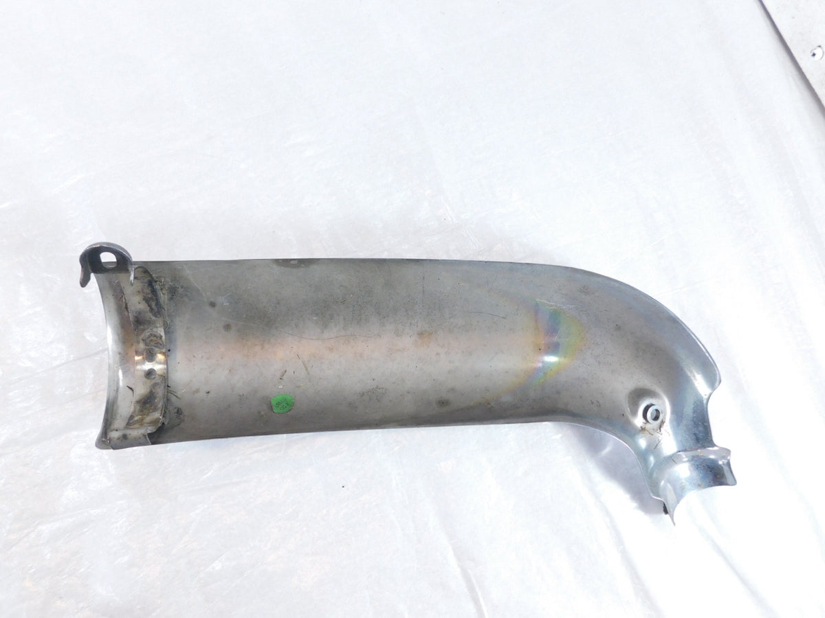 Triumph Rocket III 3 Touring Chrome Rear Right Exhaust Muffler Heat Shield Cover - C3 Cycle