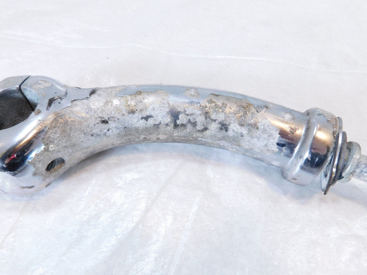 Harley Davidson Softail FXSTD Deuce Chrome Handlebar Riser Clamp Mount Brackets - C3 Cycle