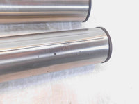 2002-2008 Triumph America Silver Front Left/Right Suspension Fork Guard Covers - C3 Cycle