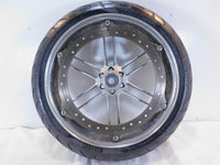 Buell XB XB9R XB12R Firebolt & Lightning Silver Front Wheel Rim Rotor & Tire - C3 Cycle