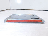 Harley Davidson Softail FXSTD Deuce Chrome Rear License Plate Mount Bracket Trim - C3 Cycle