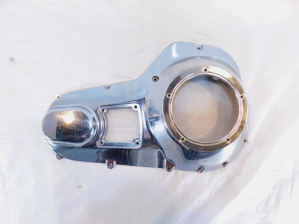 Harley Davidson Road King & Electra Glide Chrome Left Engine Motor Clutch Cover - C3 Cycle