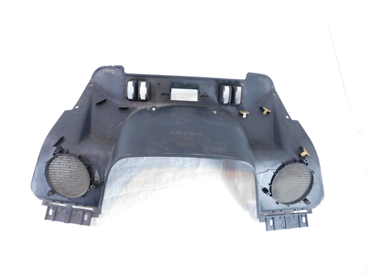 BMW K100LT K100RT K1100LT K75RT Black Front Dash Console Support Cover Panel - C3 Cycle