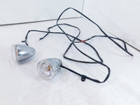 Pair Triumph Rocket III 3 Touring Rear Flasher Turn Signal Indicator Lights - C3 Cycle