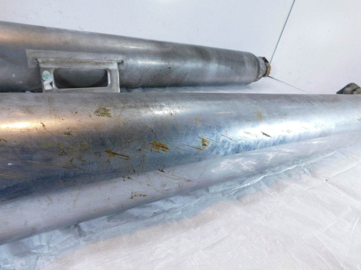 Triumph Rocket III 3 Touring Black Rear Left/Right Exhaust System Muffler Pipes - C3 Cycle