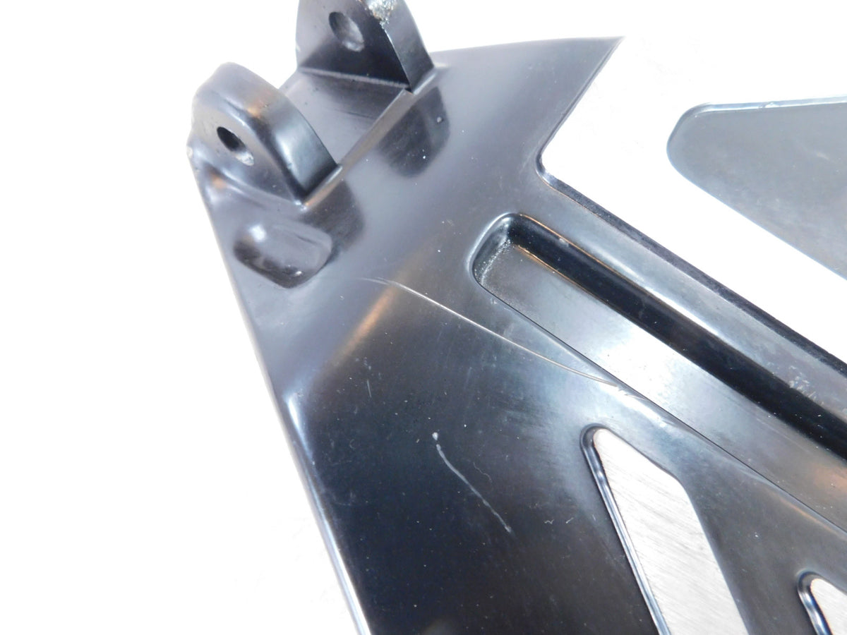 1993-1997 BMW K1100LT K1100RS Black Left Footrest Foot Peg Bracket Mount Plate - C3 Cycle