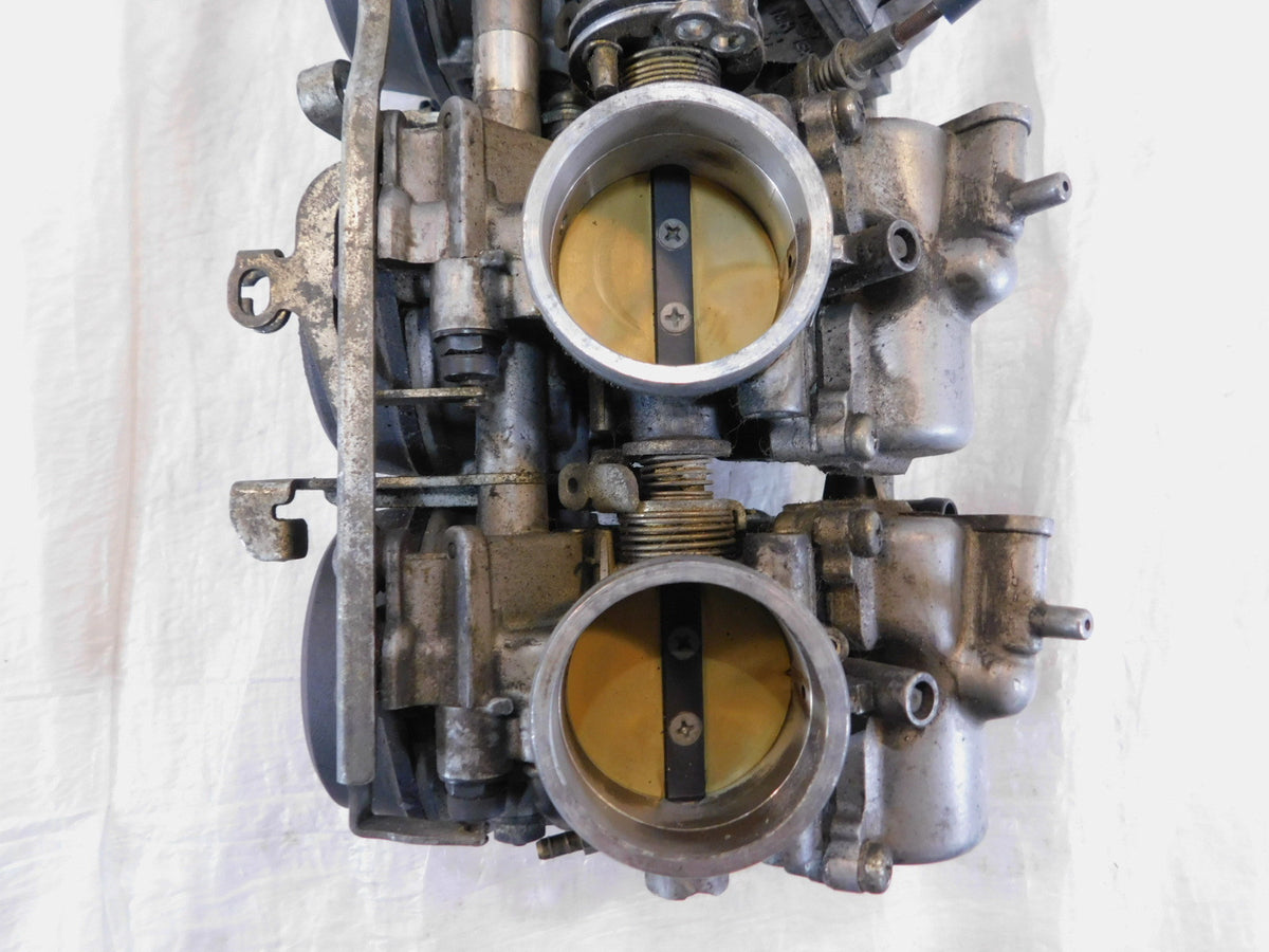 1997-1998 Honda CBR1100XX Blackbird CBR1100 Air Fuel Intake Carburetor Carb Rack - C3 Cycle