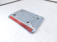 Harley Davidson Softail FXSTD Deuce Chrome Rear License Plate Mount Bracket Trim - C3 Cycle