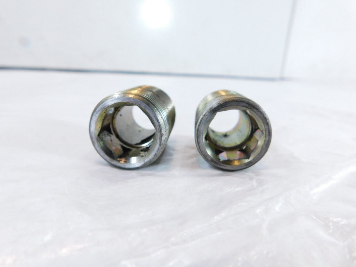 Pair Triumph Rocket III 3 Touring Lower Frame Adjuster Collar Tensioner Bolts - C3 Cycle