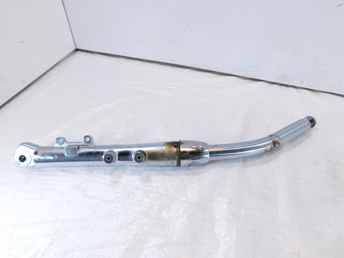2000-2006 Harley Davidson Chrome oftail FXSTD Deuce Front Left Fork Shock - Bent - C3 Cycle