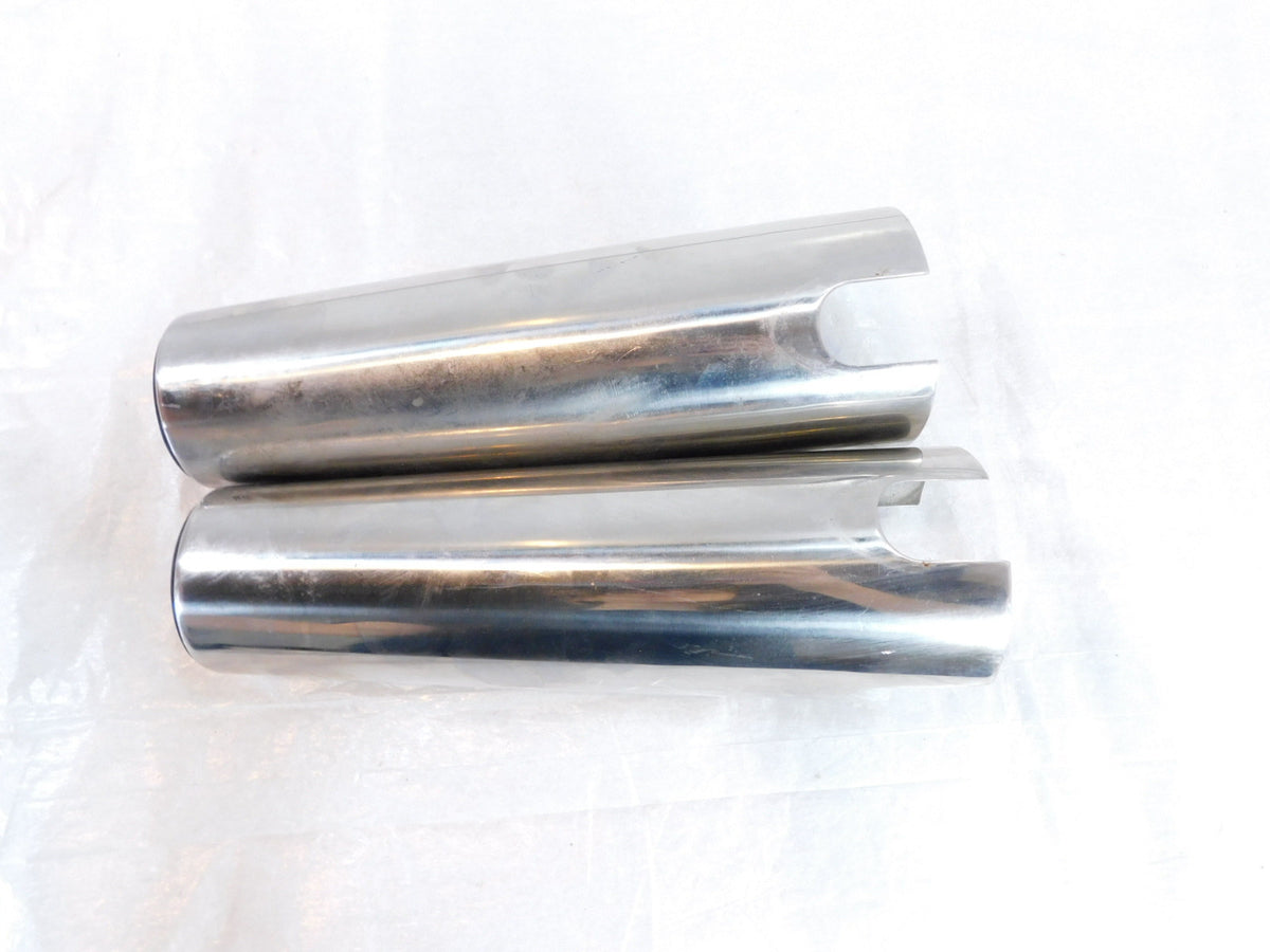 Pair Triumph Rocket III 3 Touring Upper Front Left/Right Fork Shroud Covers - C3 Cycle