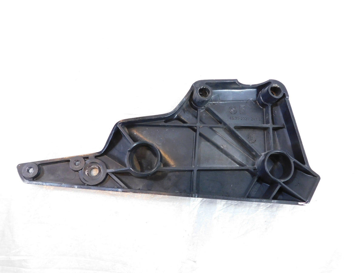 1993-1997 BMW K1100LT K1100RS Black Left Footrest Foot Peg Bracket Mount Plate - C3 Cycle