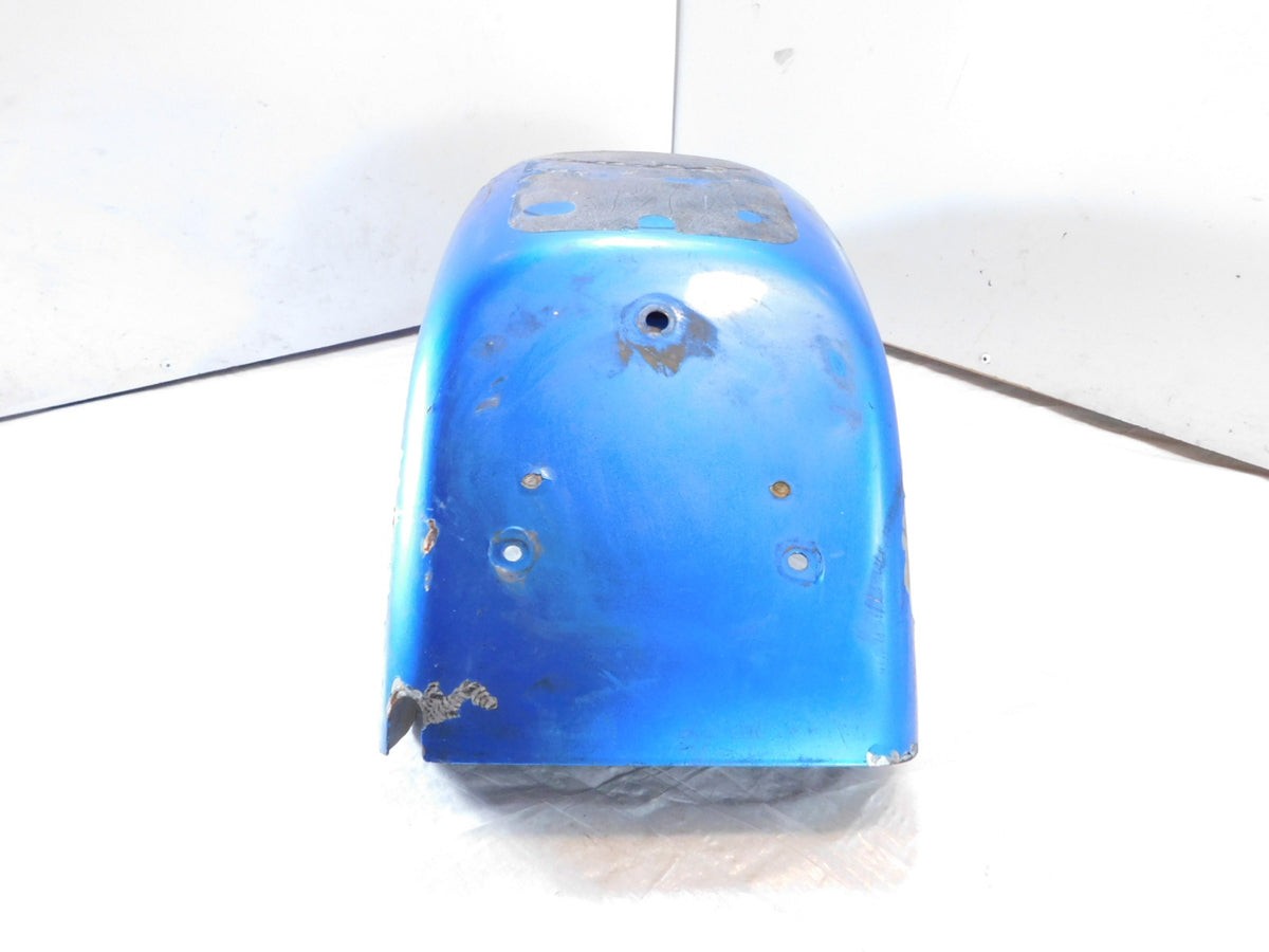 Harley Davidson Softail FXSTD Deuce Blue w/ Flames Rear Wheel Cover Fender - C3 Cycle