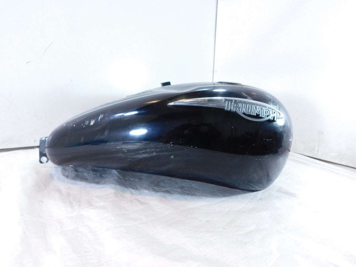 Triumph Rocket III 3 Touring Black Gas Petrol Fuel Tank Reservoir Cell - Dented - C3 Cycle