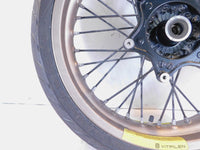 18-19 Husqvarna Vitpilen Svartpilen 401 CKD Laced Front Wheel Rim & Tire - Bent - C3 Cycle