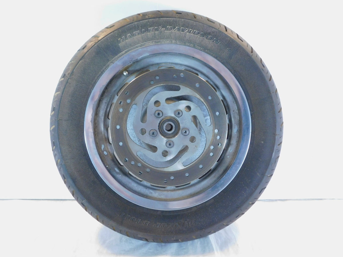 00-04 Harley Davidson Sportster 1200 Custom Solid With Slots Rear Wheel Rim