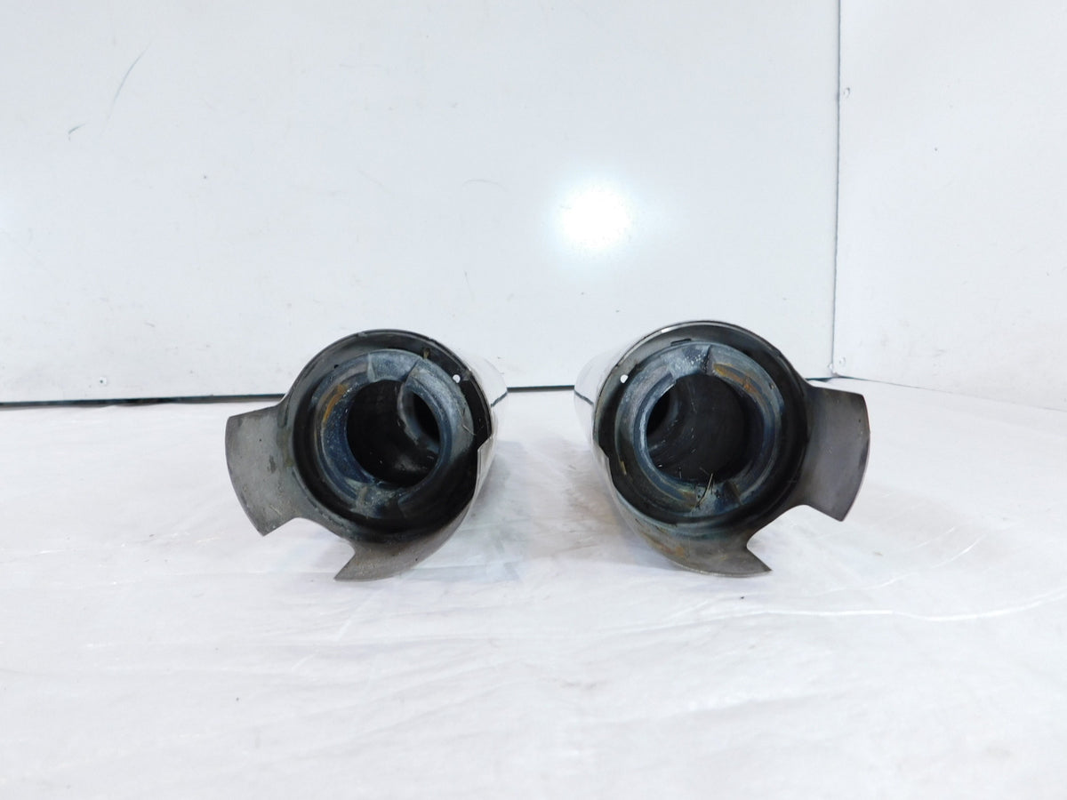 Pair Triumph Rocket III 3 Touring Upper Front Left/Right Fork Shroud Covers - C3 Cycle