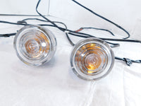 Pair Triumph Rocket III 3 Touring Rear Flasher Turn Signal Indicator Lights - C3 Cycle