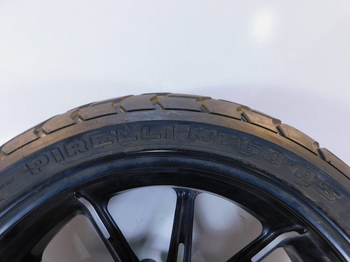 Ducati Scrambler 1100 & Icon 800 Black Rear Wheel Rim Tire & Rotor 17" x 5.5"