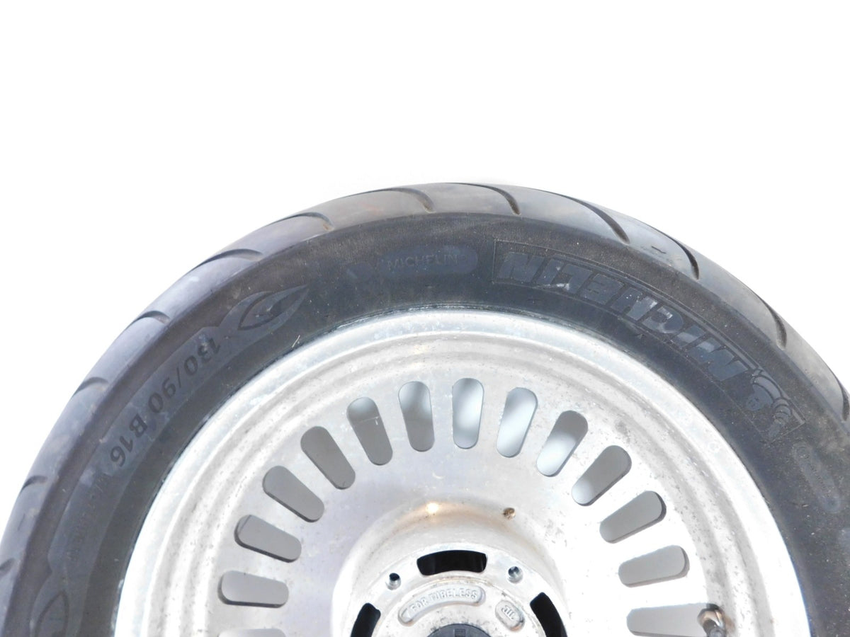 Triumph Rocket III 3 Touring Silver Front Wheel Rim & Tire 16" x 3.50" - C3 Cycle