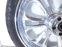 Harley Davidson Electra Road & Street Glide Chrome 18" Front Wheel Rim & Tire - C3 Cycle