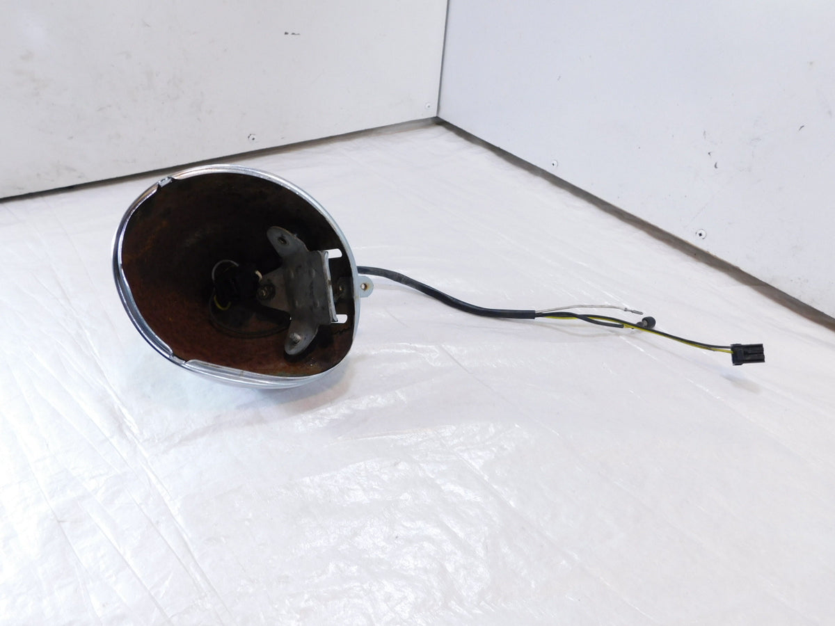 Harley Davidson Softail FXSTD Deuce Front Headlight Headlamp Shell Housing -Bent - C3 Cycle