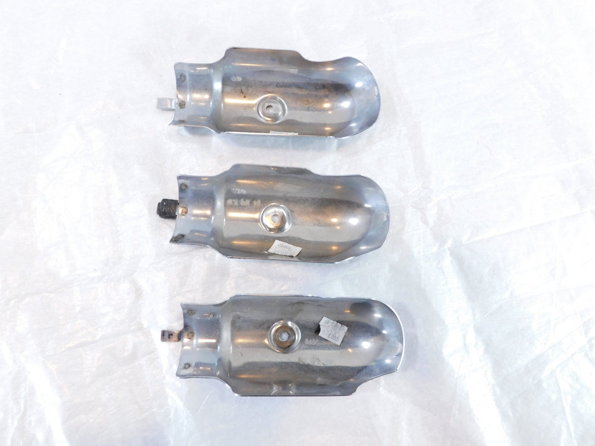 Triumph Rocket III Roaster Touring Exhaust System Header Pipe Heat Shield Covers - C3 Cycle