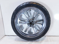 Harley Davidson Electra Road & Street Glide Chrome 18" Front Wheel Rim & Tire - C3 Cycle