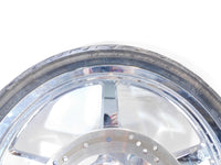 Harley Davidson Softail Deuce Thunderstar Chrome Front Wheel Rim & Tire - Bent - C3 Cycle