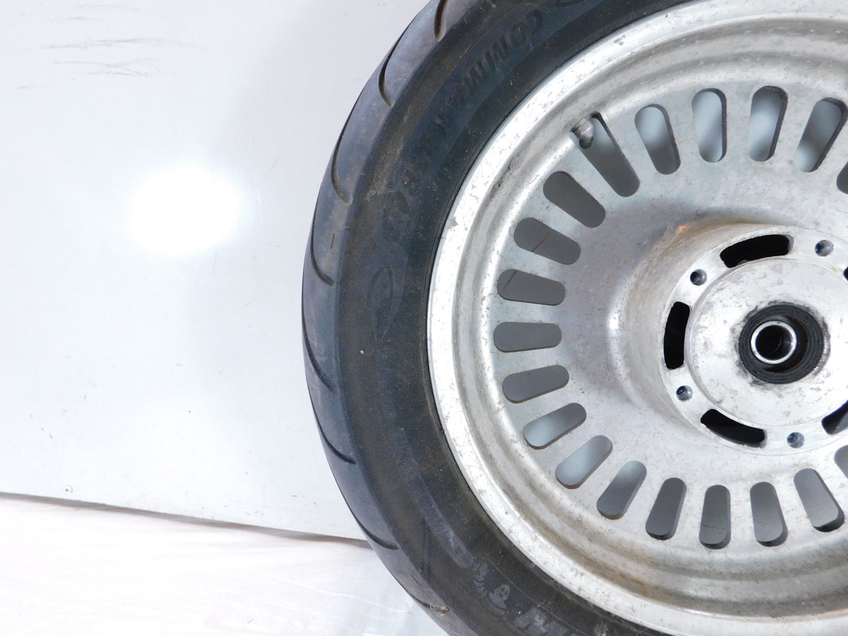 Triumph Rocket III 3 Touring Silver Front Wheel Rim & Tire 16" x 3.50" - C3 Cycle