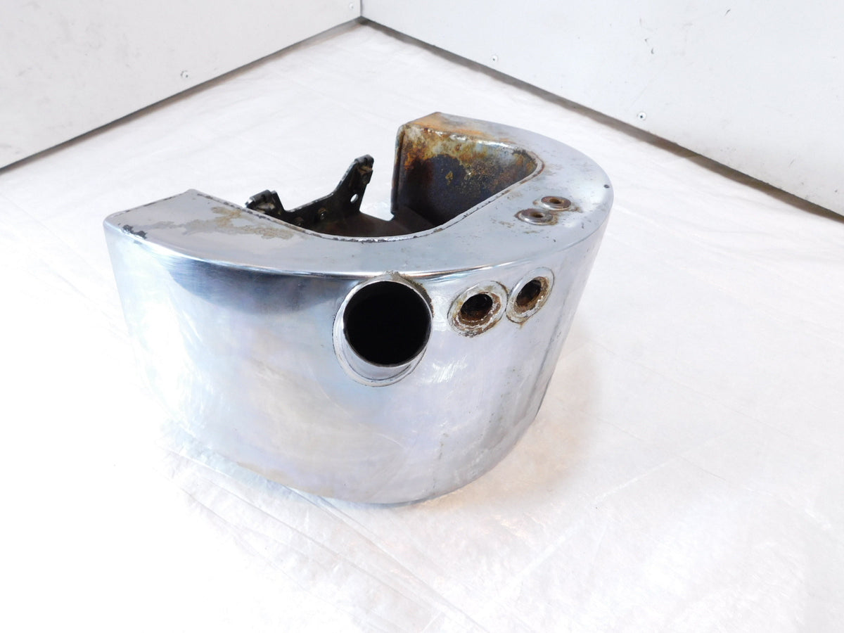 Harley Davidson Softail Heritage Classic & Fat Boy Chrome Oil Tank Bag Reservoir - C3 Cycle