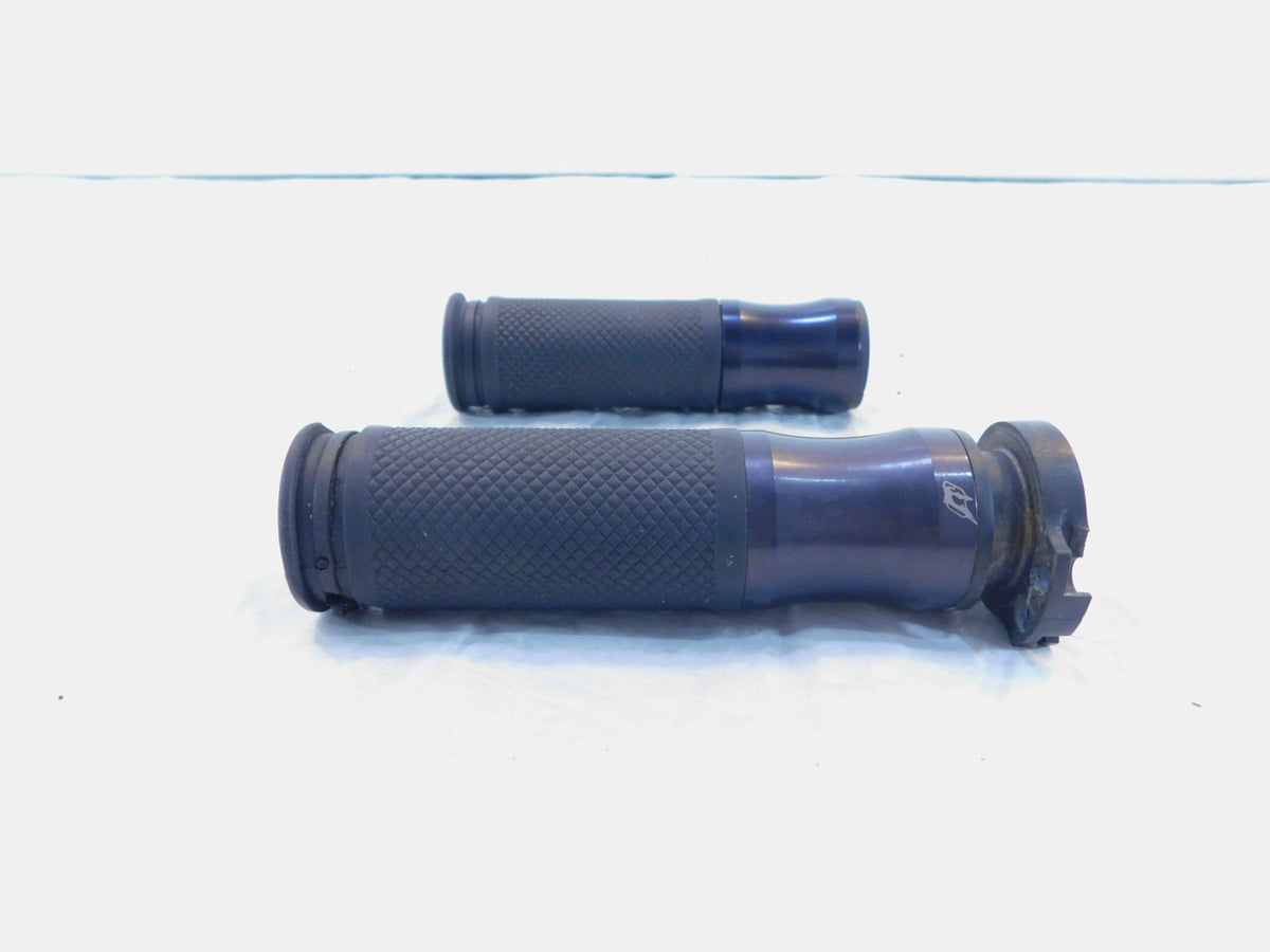 Buell Blast XB XB9 XB12 Firebolt Lightning & 1125 1125R Black Handlebar Grips - C3 Cycle