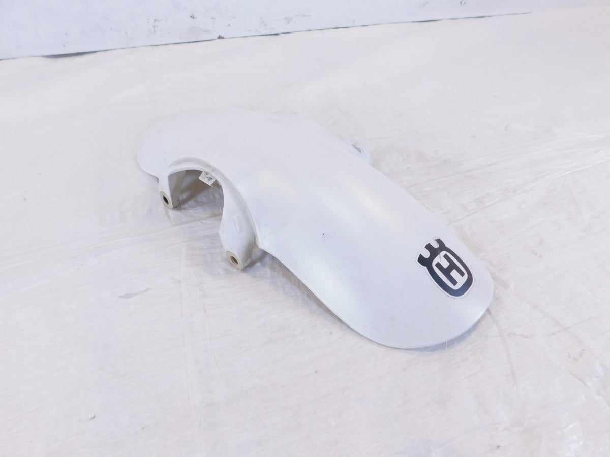 2018-2019 Husqvarna Vitpilen 401 White Front Wheel Cover Guard Fender Mud Guard - C3 Cycle