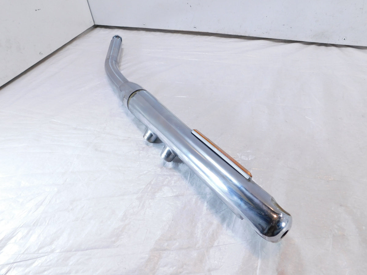 2000-2006 Harley Davidson Chrome oftail FXSTD Deuce Front Left Fork Shock - Bent - C3 Cycle