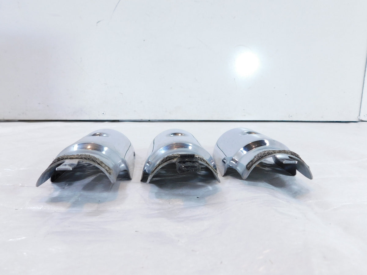 Triumph Rocket III Roaster Touring Exhaust System Header Pipe Heat Shield Covers - C3 Cycle