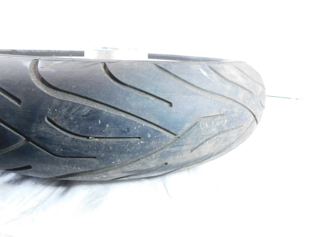 Triumph Rocket III 3 Touring Silver Front Wheel Rim & Tire 16" x 3.50" - C3 Cycle