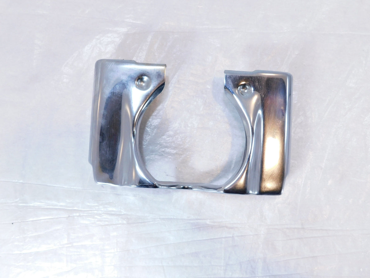 Harley Davidson Softail FXSTD Deuce Chrome Headlight Triple Tree Cover Trim - C3 Cycle